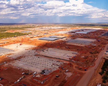 The Stargate AI datacentre under construction in Abilene, Texas