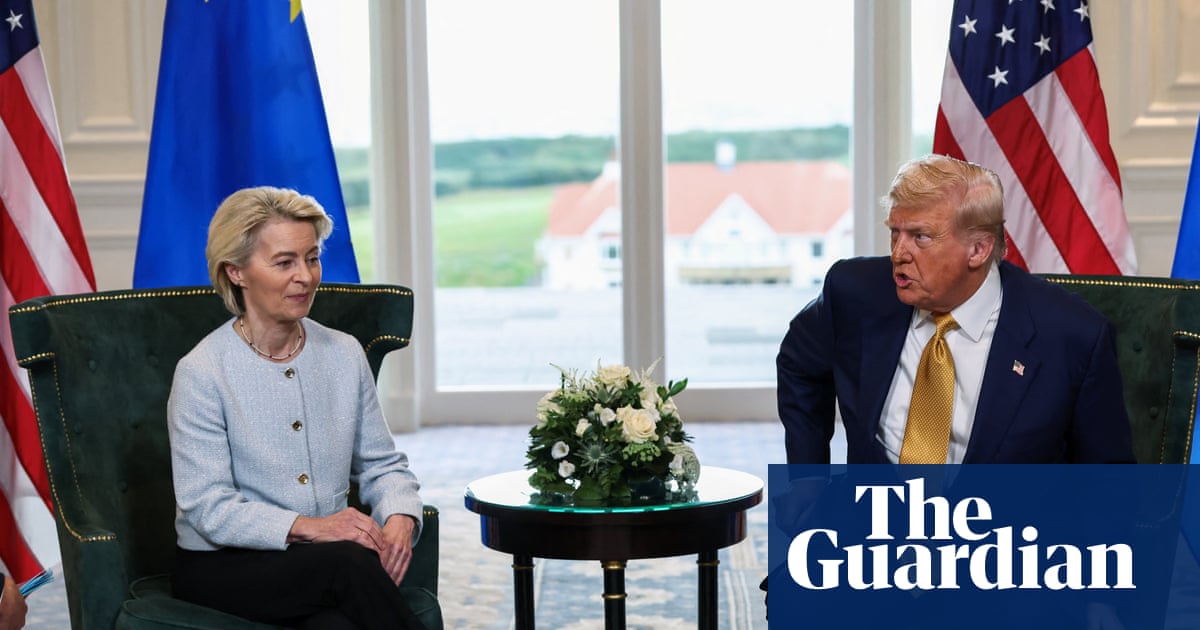 Trump explains international trade to the EU: ‘Nice car industry you’ve got there. Shame if something… 25 percent happened to it.’