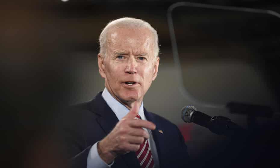 Joe Biden speaks to supporters at an election rally on 11 February 2020, in Columbia, South Carolina.
