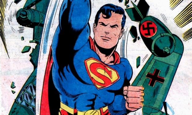 A 1977 reprise of Superman’s fight with the Nazis, inspired by his creators.