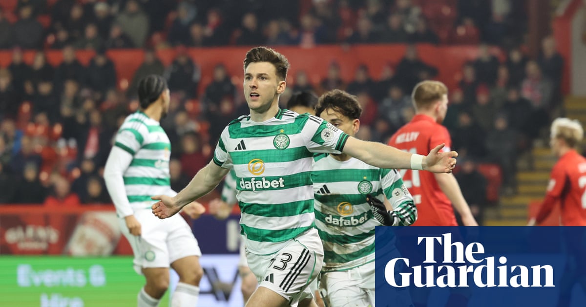 Celtic close gap on Hearts after Tierney and Nygren secure win at Aberdeen