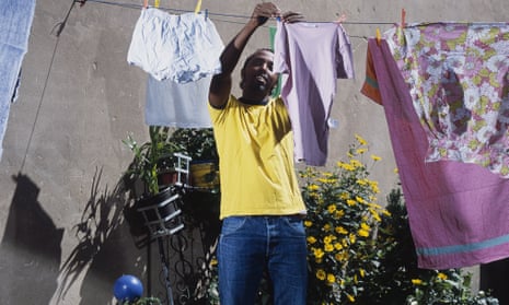 Black men spend an hour a week more on housework than white British men.