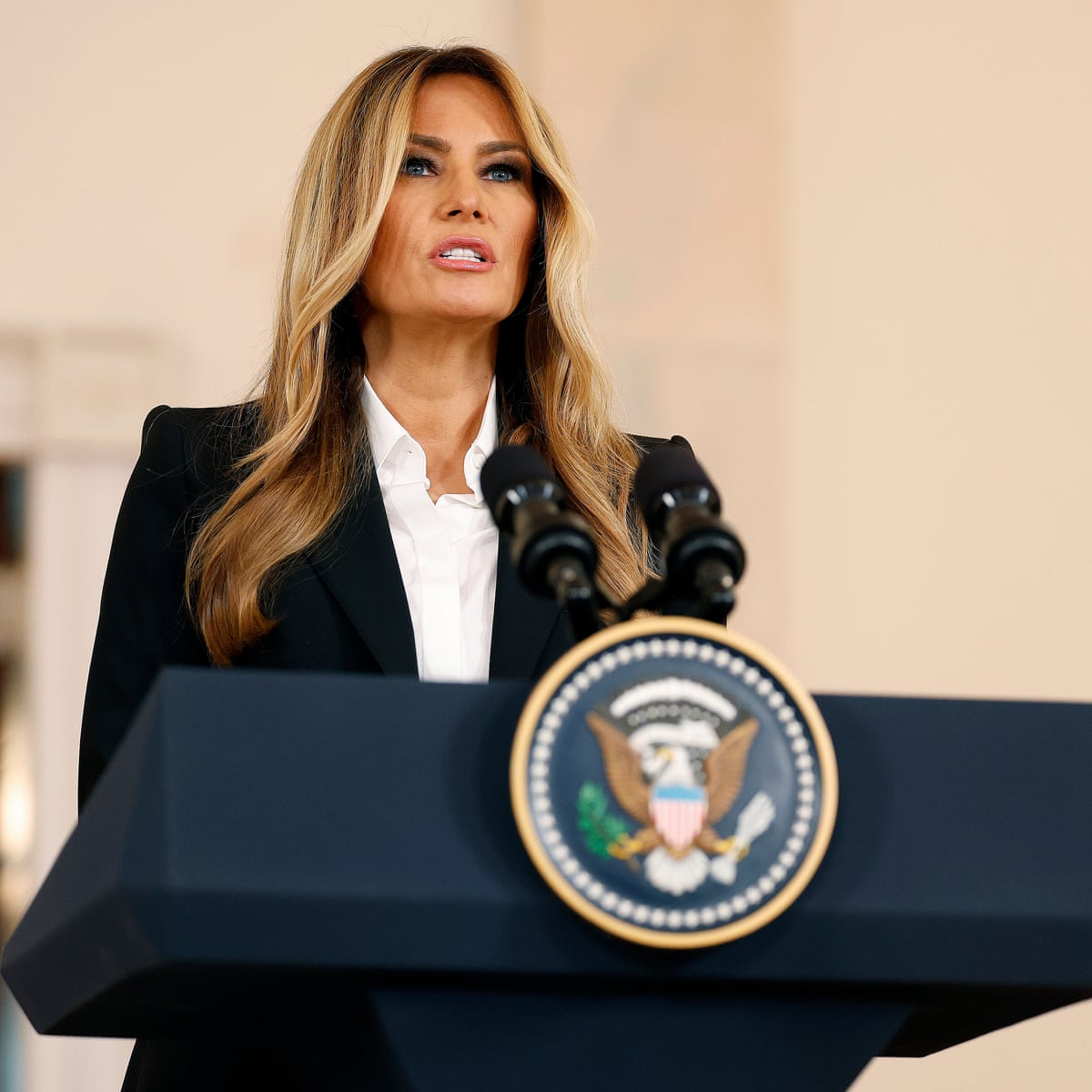 Melania Trump says eight Ukrainian children seized by Russians have been  reunited with their families | Melania Trump | The Guardian