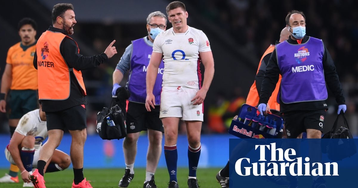 Farrell and George out of South Africa game in double blow for England