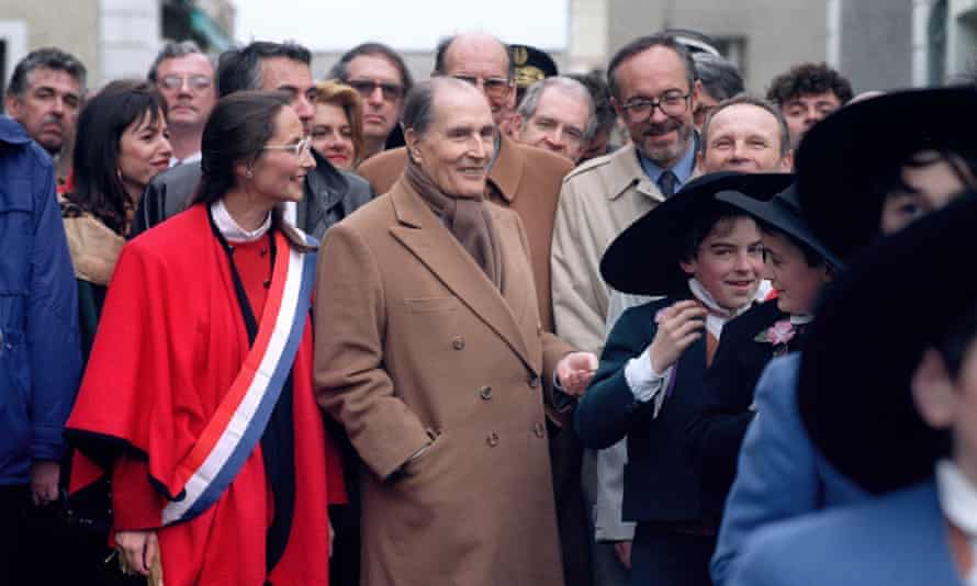 Mitterrandin 1992.