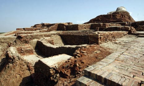 The ruins of Mohenjo-daro