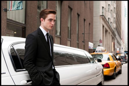 Language preserved … Robert Pattinson in Cronenberg’s Cosmopolis.