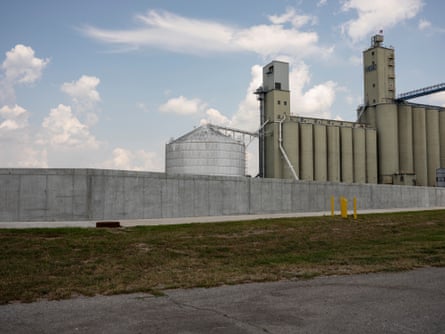 a grain tower