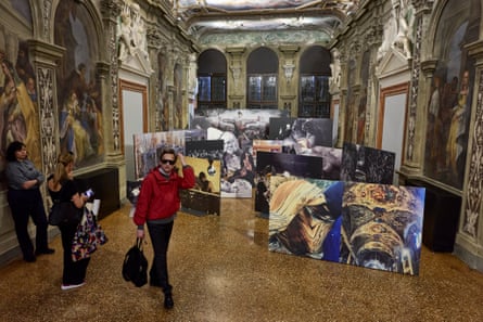 ‘Room after room of punk thievery’ …Viriconium by Arthur Jafa at Fondazione Prada.