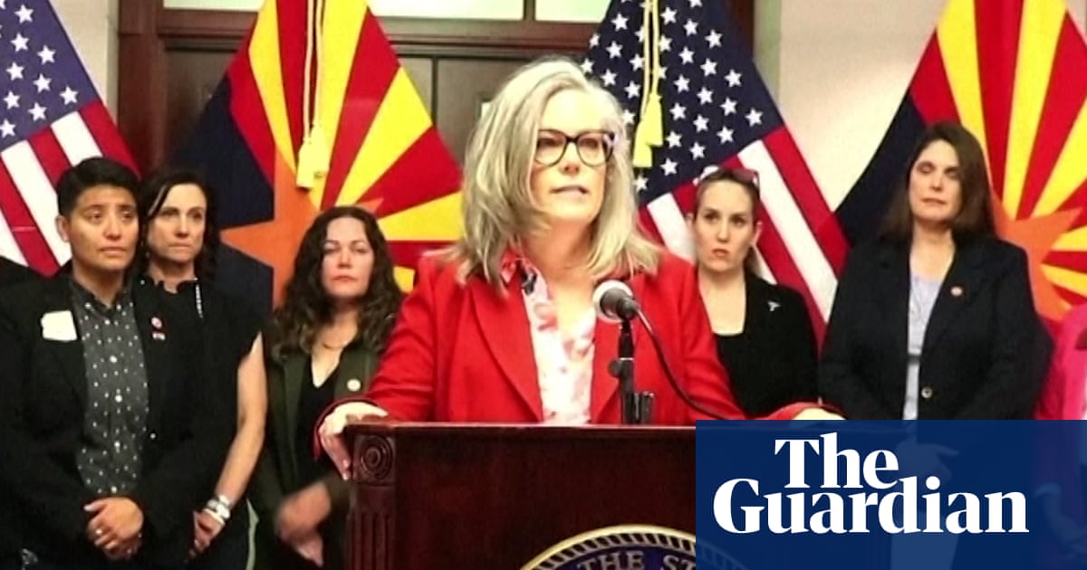 'A dark day': Arizona governor condemns ruling on near-total abortion ban – video