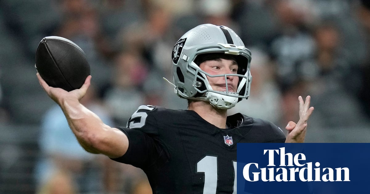 No 1 pick Fernando Mendoza throws for touchdown in Las Vegas Raiders preseason debut No 1 pick Fernando Mendoza throws for touchdown in Las Vegas Raiders preseason debut