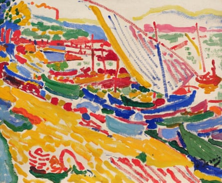 André Derain’s Bâteaux au port de Collioure