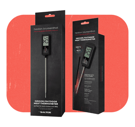 Salter Heston Blumenthal Precision 2-In-1 Indoor/Outdoor Meat Thermometer
