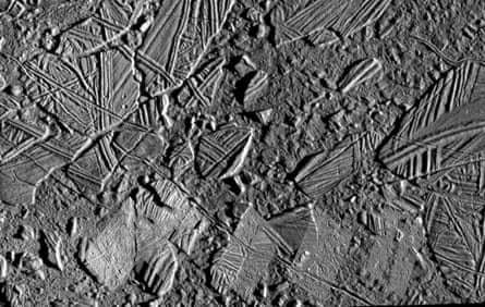 The Conamara Chaos on the surface of Europa.
