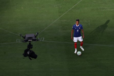 Michael Olise set up two of France’s goals in their 3-0 win against Sweden.