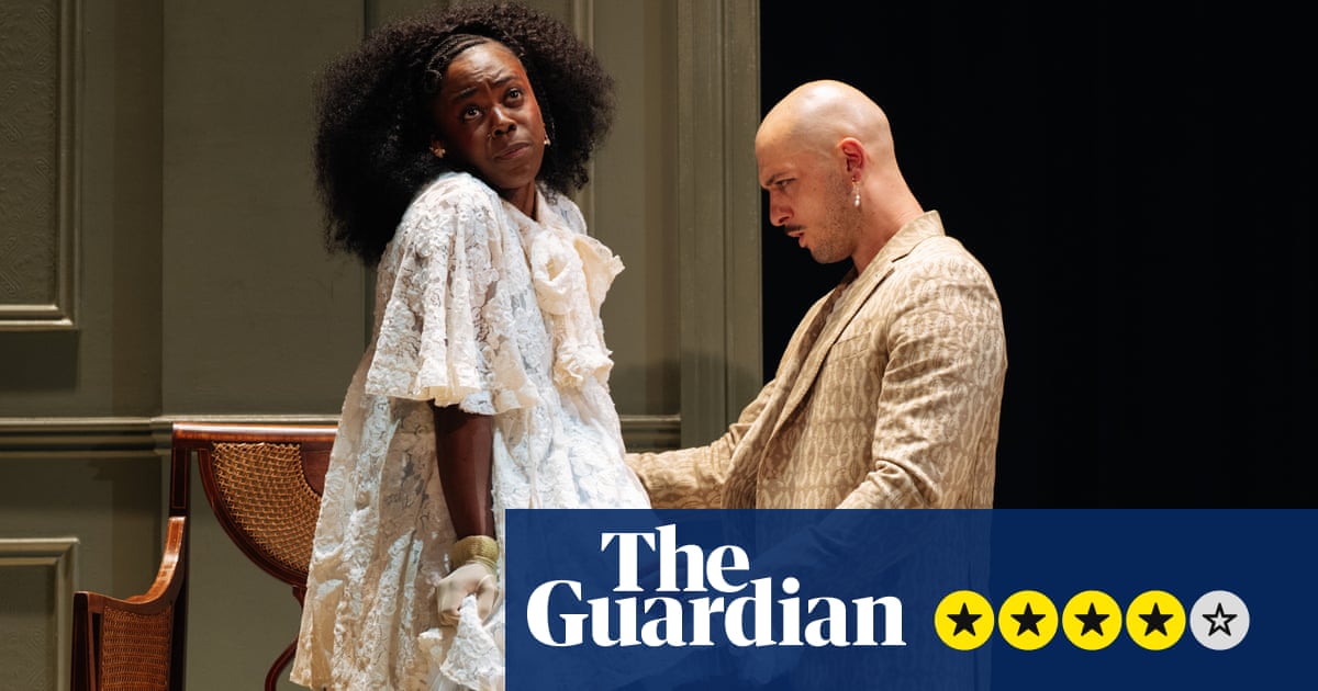 An Ideal Husband review – Oscar Wilde’s comedy gets the gleefully camp glow-up it deserves