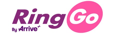 The real RingGo Arrive logo.