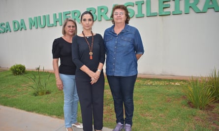 Carla Stephanini, Cleide Rodrigues da Costa and Elza Loschi