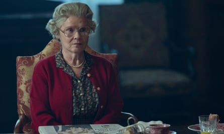 Not amused … Imelda Staunton as Queen Elizabeth II in the new series.