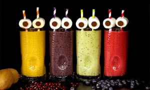 Monster smoothies by the Bearfoot Baker.