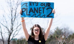 Jordan McAuliff, 16, of Silver Springs, Maryland, is participating in student walkouts.