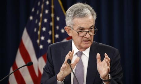 Jerome Powell, the Federal Reserve chair. The central bank declined to signal if it would continue to drop interest rates in the future.