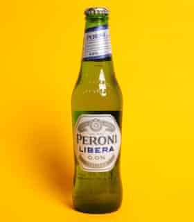 Peroni. Guardian staff taste tested Non Alcoholic Beer to review the best worst options.