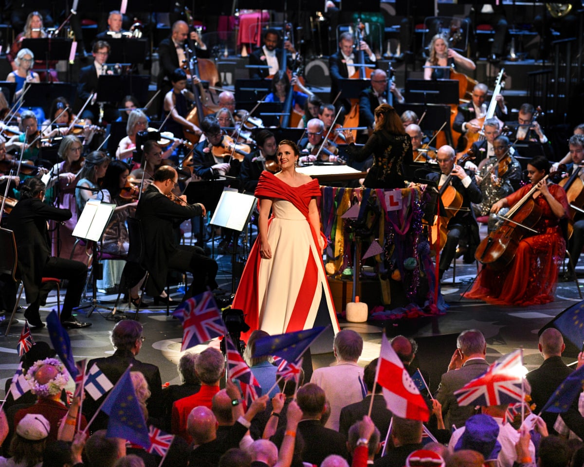 last night of the proms dress code What a dress at Last Night of the Proms Just a shame that the folks in the audience weren't as patriotic