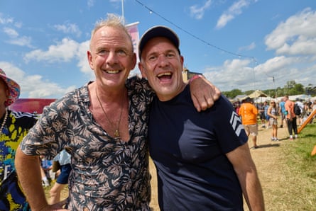 Norman bumps into Chris Moyles