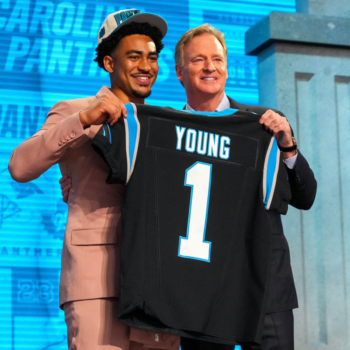 Alabama's Bryce Young taken with No 1 pick in NFL draft by Carolina Panthers | NFL | The Guardian