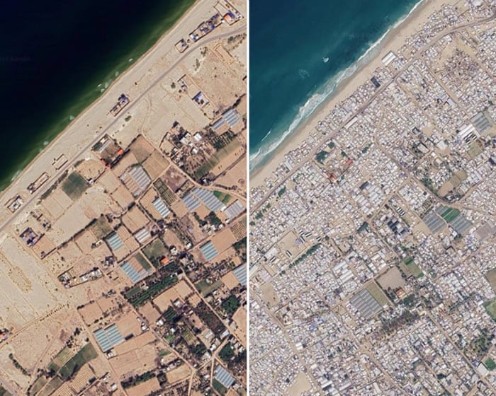 New Google Maps images reveal massive scale of devastation in Gaza