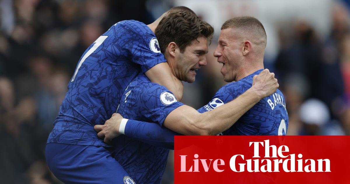 Chelsea 2 1 Tottenham Hotspur Premier League As It Happened Football The Guardian