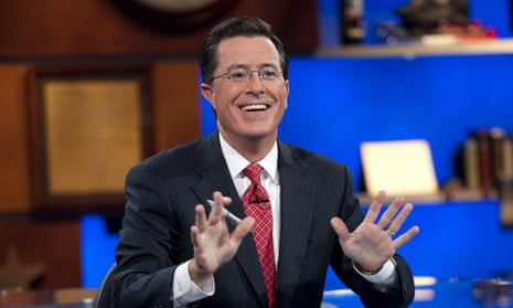 Stephen Colbert makes surprise appearence as host on public access TV | Stephen Colbert | The Guardian