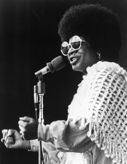 Merry Clayton performing in the early 1970s