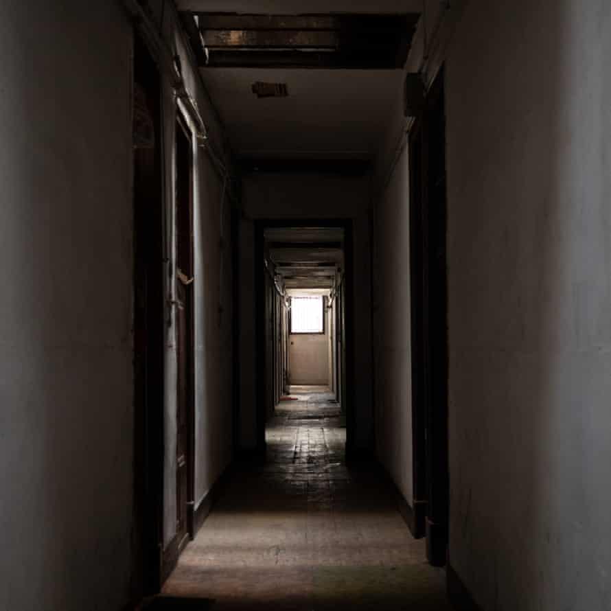 Inside of the Santos Lima building in Marvila,