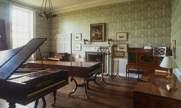 Another play at Finchcocks. Richard Burnett enjoyed acquiring instruments, furniture and paintings that he thought visitors would like.