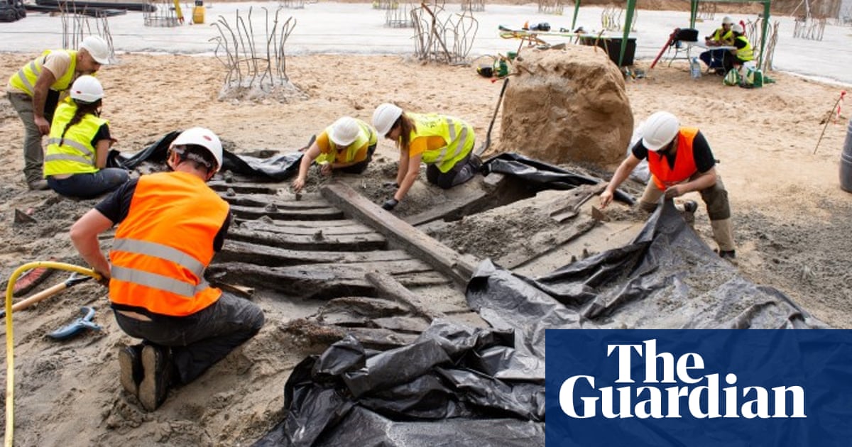 Archaeologists find wreck of large medieval boat in Barcelona