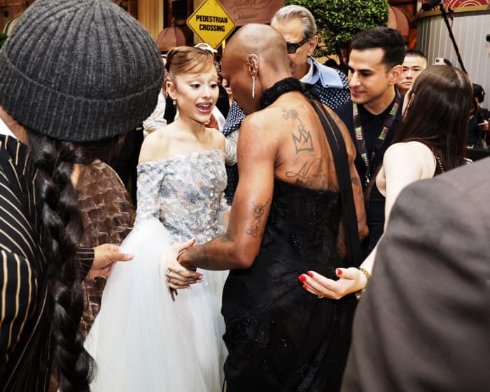 Man who grabbed Ariana Grande at Wicked sequel premiere charged