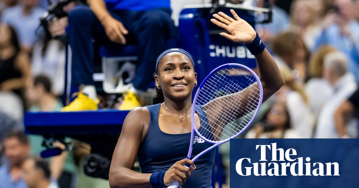 In-form Coco Gauff serves notice with assured start to US Open title pursuit