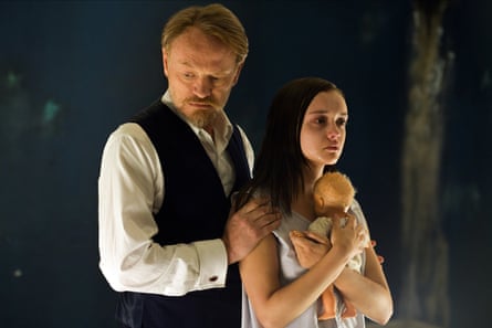 Clever and creepy … Jared Harris and Olivia Cooke in The Quiet Ones.