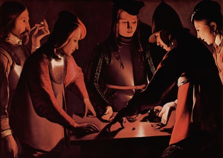 Georges De La Tour - The Dice Players, c 1651