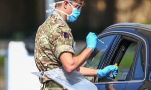 Uk Military To Operate Coronavirus Mobile Testing Units For Frontline Workers Society The Guardian
