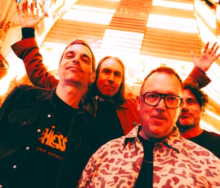 US punk band Texas Is the Reason, pictured in 2025.