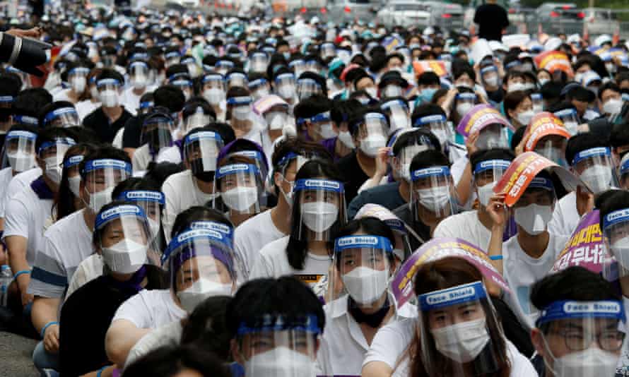 Global report: WHO says world could rein in pandemic in less than two years | Coronavirus | The Guardian