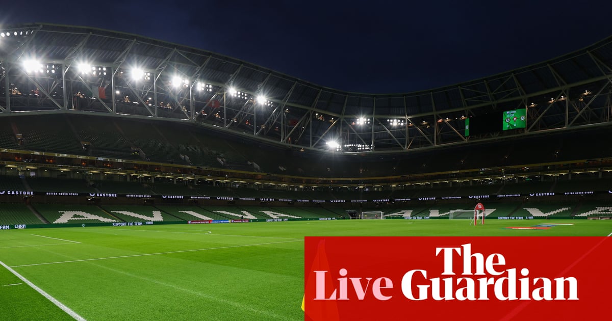 Republic of Ireland v Portugal, France v Ukraine, and more: World Cup 2026 qualifying – live