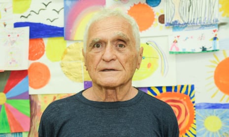 John Giorno in August, at a gala honouring his partner Ugo Rondinone in New York.