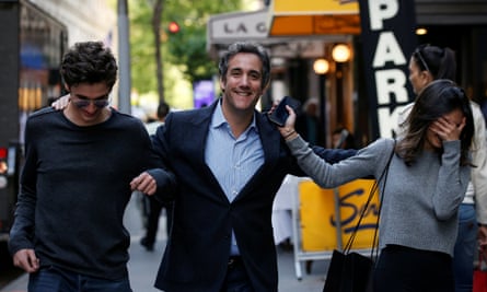 U.S. President Donald Trump’s personal lawyer Michael Cohen arrives at his hotel in New YorkU.S. President Donald Trump’s personal lawyer Michael Cohen arrives at his hotel with his children in New York City, U.S., May 11, 2018. REUTERS/Brendan McDermid