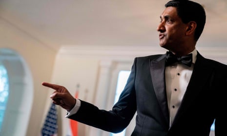 US Representative Ro Khanna (D-CA) arrives for an official State Dinner in honor of India's Prime Minister Narendra Modi, at the White House in Washington, last week.