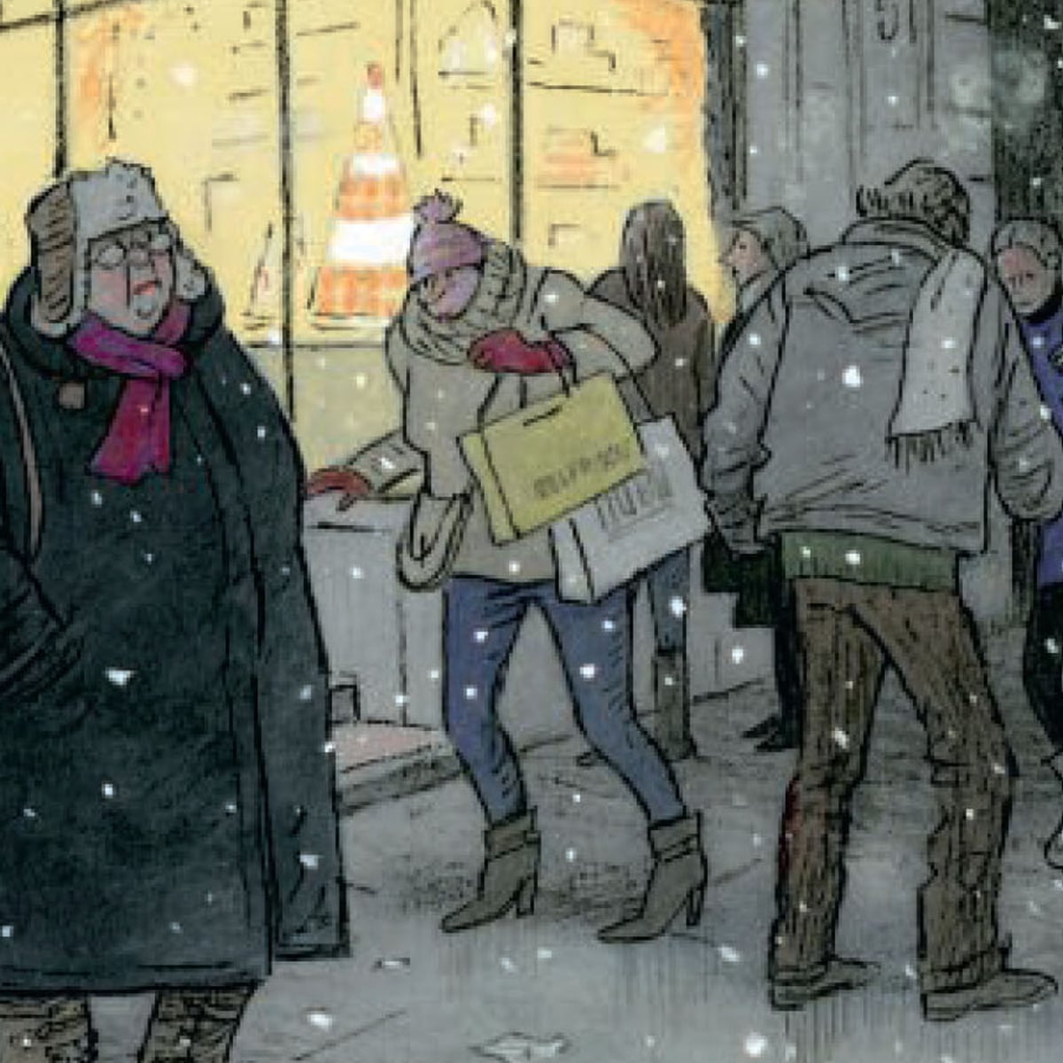 Cassandra Darke By Posy Simmonds Review A Christmas Carol For Our Time Comics And Graphic Novels The Guardian