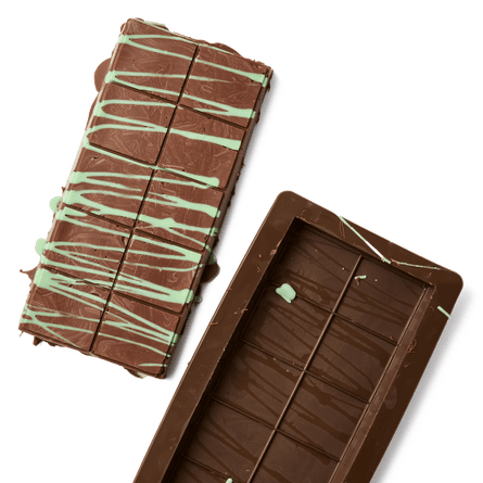 After chilling, the bar is turned out.